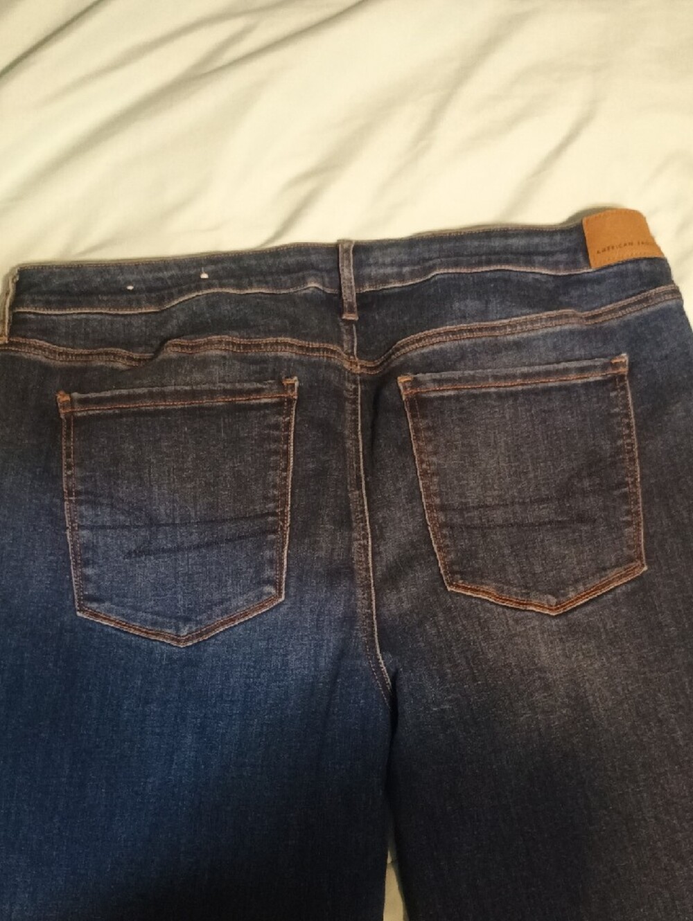 American Eagle Dark Wash Flare Jeans - Picture 3 of 3